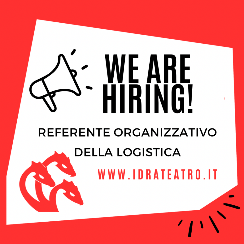 We are hiring! Referente ORGANIZZATIVO del settore logistica