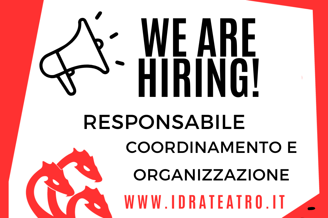 We are hiring! Organizzazione