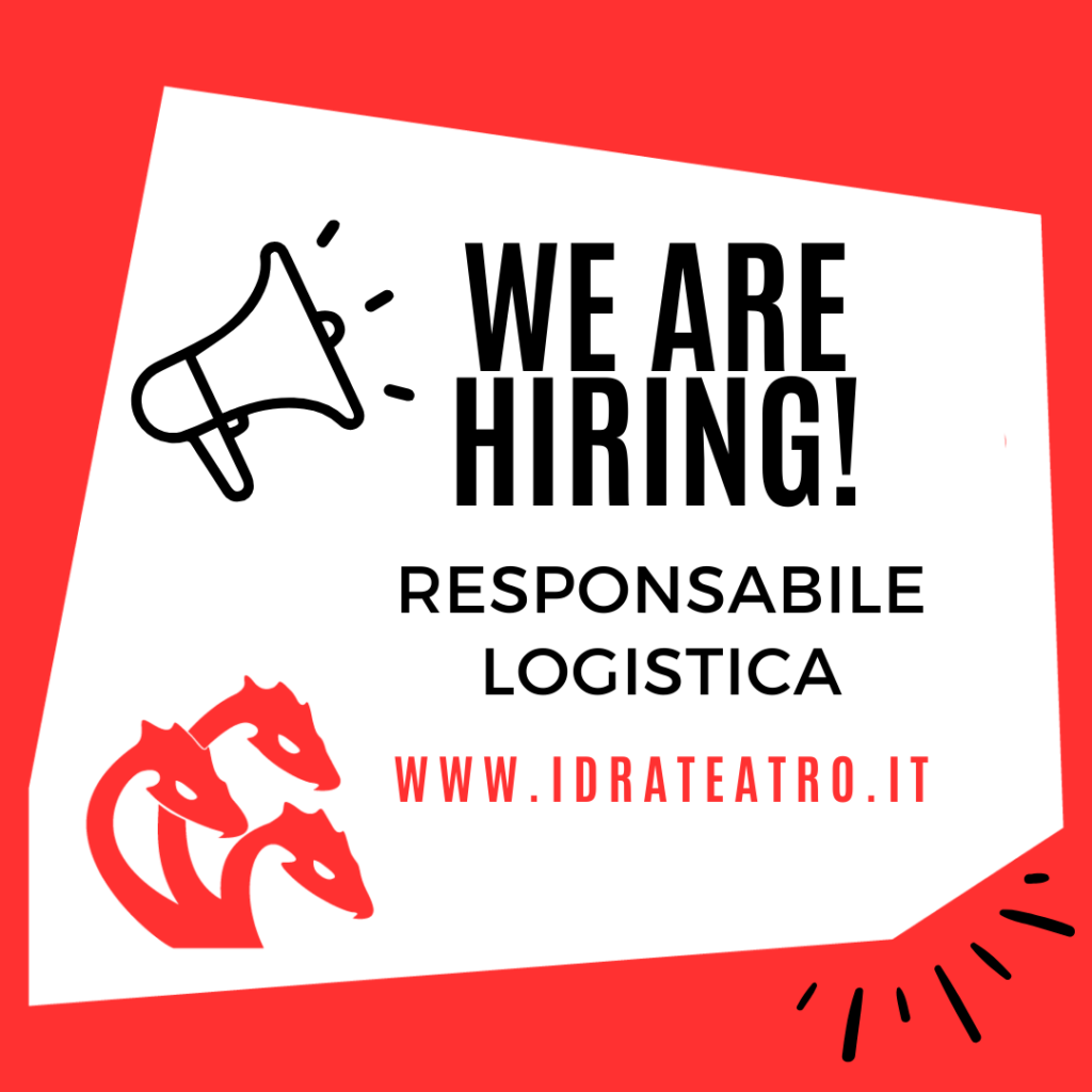 We are hiring! Responsabile logistica