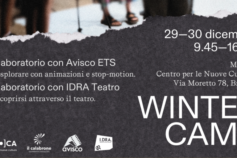 Notizie-sito_2025 (1) Winter Camp MO.CA con Avisco e IDRA Teatro, 29-30 dicembre 2025